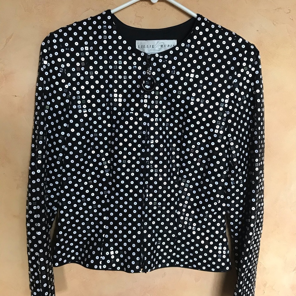 Lillie Ruben Sequin jacket